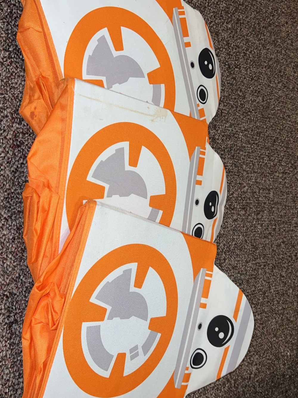 3 Star Wars cube bins